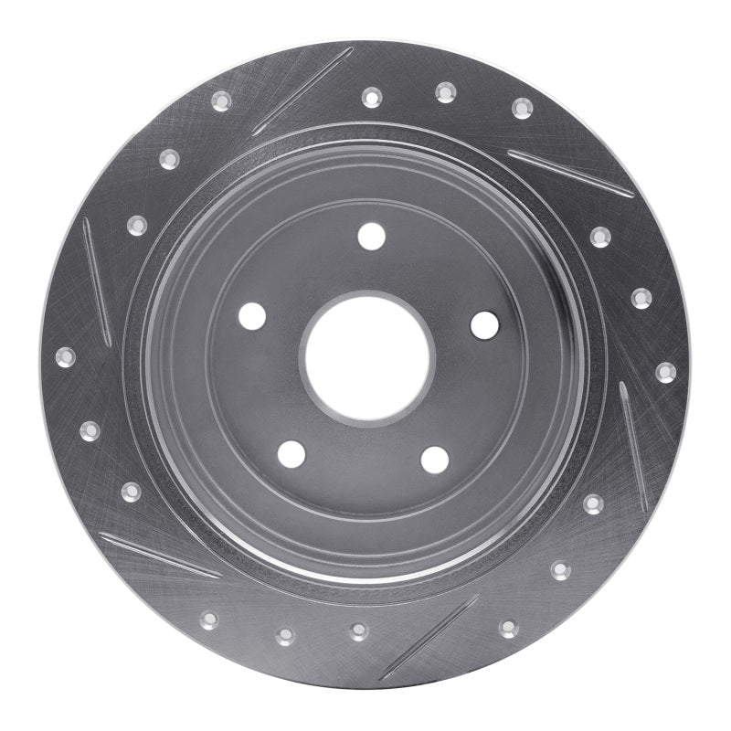 R1 Concepts 92 - 97 Subaru SVX Rear Right Drilled & Slotted Silver Brake Rotor - Part rncEDZ - 13012R | rncEDZ - 13012R - JDMuscleSPK984448