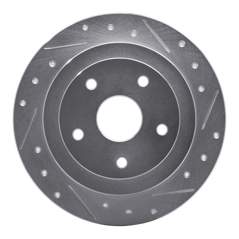 R1 Concepts 92 - 97 Subaru SVX Rear Right Drilled & Slotted Silver Brake Rotor - Part rncEDZ - 13012R | rncEDZ - 13012R - JDMuscleSPK984448