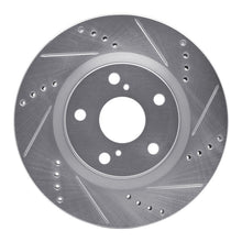 R1 Concepts 93 - 96 Subaru Impreza Front Right Drilled & Slotted Silver Brake Rotor | rncEDZ - 13013R - JDMuscleSPK984450