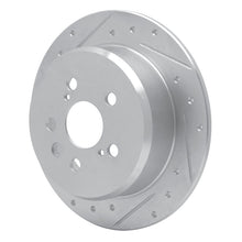 R1 Concepts 96 - 99 Toyota Celica Rear Left Drilled & Slotted Silver Brake Rotor | rncEDZ - 76066L - JDMuscleSPK987555
