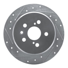 R1 Concepts 96 - 99 Toyota Celica Rear Left Drilled & Slotted Silver Brake Rotor | rncEDZ - 76066L - JDMuscleSPK987555