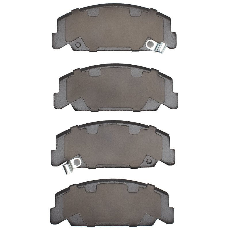 R1 Concepts Ceramic Brake Pads for 1984 - 2000 Honda CRX Front - Quiet and Durable Stopping Power | rnc2310 - 0273 - 00 - JDMuscleSPK941521