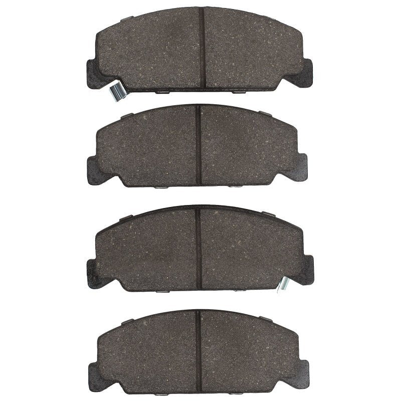 R1 Concepts Ceramic Brake Pads for 1984 - 2000 Honda CRX Front - Quiet and Durable Stopping Power | rnc2310 - 0273 - 00 - JDMuscleSPK941521