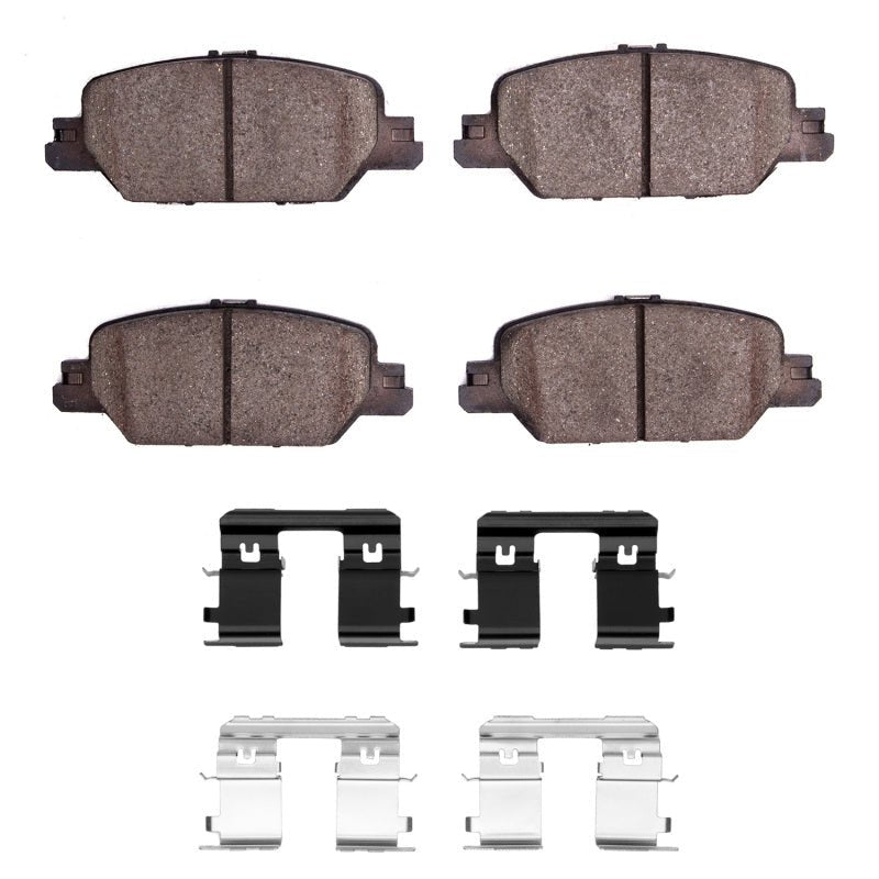 R1 Concepts Ceramic Brake Pads & Hardware Kit for 2017 - 2025 Honda CR - V Rear | rnc2310 - 2037 - 01 - JDMuscleSPK936041