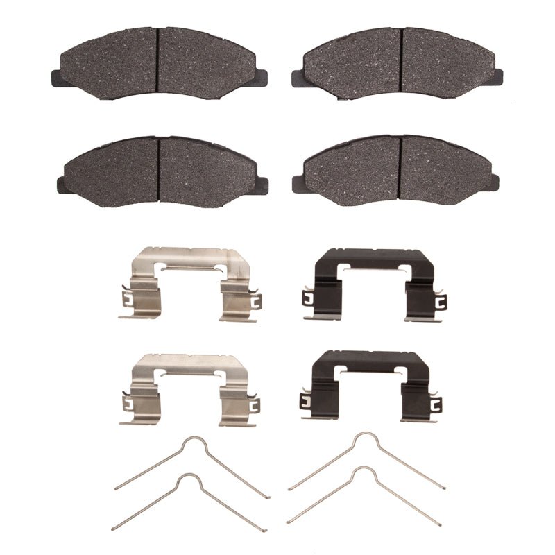 R1 Concepts Ceramic Brake Pads & Hardware Kit for 2018 - 2025 Honda Odyssey – Front | rnc2310 - 2089 - 01 - JDMuscleSPK936053