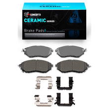 R1 Concepts Ceramic Front Brake Pads and Hardware Kit for 2005 - 2021 Subaru Tribeca | rnc2310 - 1078 - 01 - JDMuscleSPK935831