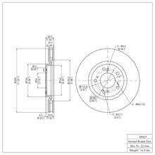 R1 Concepts Front Brake Rotor for Honda S2000 (2000 - 2009) - Part RNCERE - 59027 | rncERE - 59027 - JDMuscleSPK978339