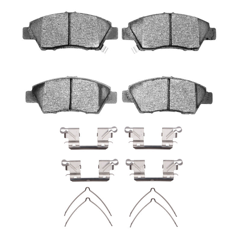 R1 Concepts Front Ceramic Brake Pads & Hardware Kit for 2009 - 2020 Honda CR - Z | rnc2310 - 1394 - 01 - JDMuscleSPK935906