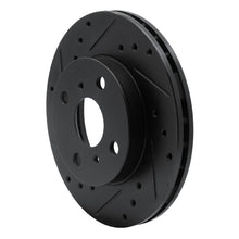 R1 Concepts Front Left Drilled & Slotted Black Brake Rotor for 1990 - 1991 Toyota Celica | rncECB - 76043L - JDMuscleSPK983693