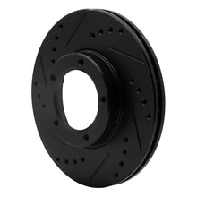 R1 Concepts Front Left Drilled & Slotted Black Brake Rotor for Toyota Hilux (Mexico) 1989 - 2008 | rncECB - 76106L - JDMuscleSPK983721