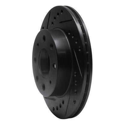 R1 Concepts Front Left Drilled & Slotted Brake Rotor for 1982 - 1983 Honda Accord Hatchback | rncECB - 59004L - JDMuscleSPK983069