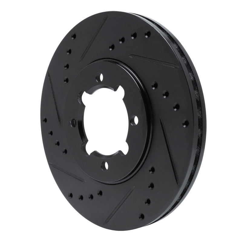 R1 Concepts Front Left Drilled & Slotted Brake Rotor for 1983 - 1984 Toyota Cressida | rncECB - 76018L - JDMuscleSPK983663