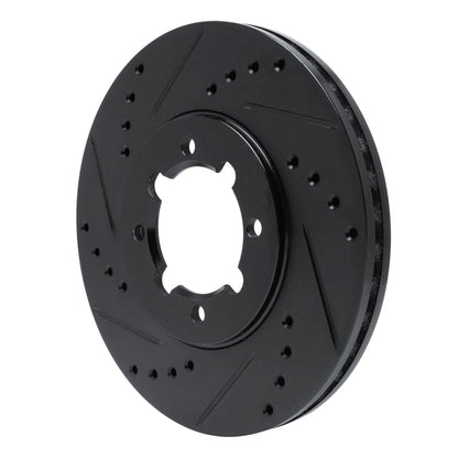 R1 Concepts Front Left Drilled & Slotted Brake Rotor for 1983 - 1984 Toyota Cressida | rncECB - 76018L - JDMuscleSPK983663