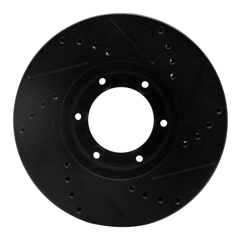 R1 Concepts Front Left Drilled & Slotted Brake Rotor for 1989 - 1993 Toyota Pickup by R1 Concepts Part No. rncECB - 76107L | rncECB - 76107L - JDMuscleSPK983723
