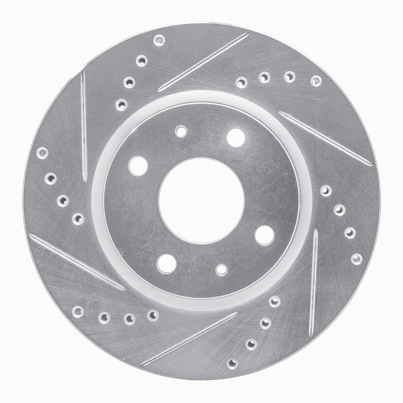 R1 Concepts Front Left Drilled & Slotted Silver Brake Rotor for 1975 - 1979 Toyota Corolla (US/Canada) - Part  RNCEDZ - 76001L | rncEDZ - 76001L - JDMuscleSPK987455