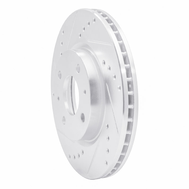 R1 Concepts Front Left Drilled & Slotted Silver Brake Rotor for 1975 - 1979 Toyota Corolla (US/Canada) - Part  RNCEDZ - 76001L | rncEDZ - 76001L - JDMuscleSPK987455