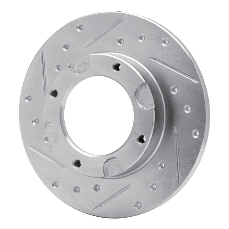 R1 Concepts Front Left Drilled & Slotted Silver Brake Rotor for 1976 - 1981 Honda Accord Hatchback - Part rncEDZ - 59002L | rncEDZ - 59002L - JDMuscleSPK986421