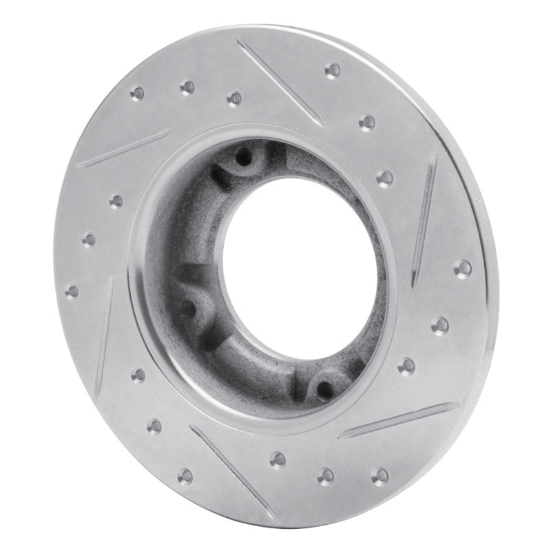 R1 Concepts Front Left Drilled & Slotted Silver Brake Rotor for 1976 - 1981 Honda Accord Hatchback - Part rncEDZ - 59002L | rncEDZ - 59002L - JDMuscleSPK986421
