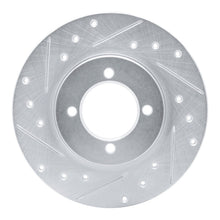 R1 Concepts Front Left Drilled & Slotted Silver Brake Rotor for 1980 - 1983 Toyota Corolla (US/Canada) | rncEDZ - 76006L - JDMuscleSPK987463