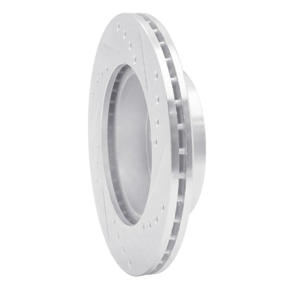 R1 Concepts Front Left Drilled & Slotted Silver Brake Rotor for 1983 - 1987 Honda Prelude – Part No. rncEDZ - 59003L | rncEDZ - 59003L - JDMuscleSPK986423