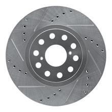 R1 Concepts Front Left Drilled & Slotted Silver Brake Rotor for 1993 - 1998 Toyota Supra | rncEDZ - 76061L - JDMuscleSPK987547