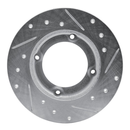 R1 Concepts Front Left Drilled & Slotted Silver Brake Rotor for Honda Civic Hatchback (1973 - 1979) - Part  rncEDZ - 59000L | rncEDZ - 59000L - JDMuscleSPK986417