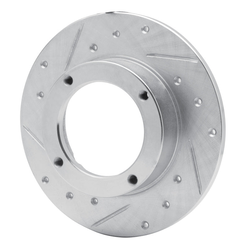 R1 Concepts Front Left Drilled & Slotted Silver Brake Rotor for Honda Civic Hatchback (1973 - 1979) - Part  rncEDZ - 59000L | rncEDZ - 59000L - JDMuscleSPK986417