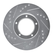 R1 Concepts Front Left Drilled & Slotted Silver Brake Rotor for Toyota Hilux (Mexico) 1989 - 2008 | rncEDZ - 76106L - JDMuscleSPK987609