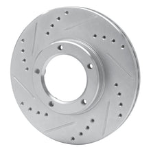 R1 Concepts Front Left Drilled & Slotted Silver Brake Rotor for Toyota Hilux (Mexico) 1989 - 2008 | rncEDZ - 76106L - JDMuscleSPK987609