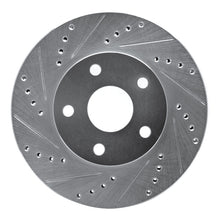 R1 Concepts Front Left Drilled & Slotted Silver Brake Rotor for Toyota Previa 1991 - 1997 | rncEDZ - 76109L - JDMuscleSPK987615