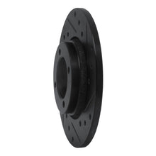 R1 Concepts Front Right Drilled & Slotted Black Brake Rotor for Toyota Corolla 1975 - 1979 | rncECB - 76001R - JDMuscleSPK983634