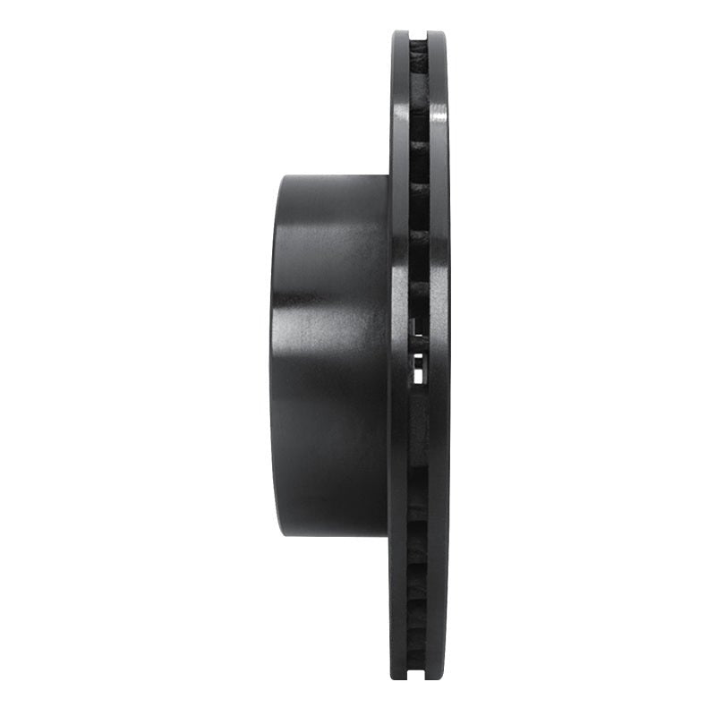 R1 Concepts Front Right Drilled & Slotted Black Brake Rotor for Toyota Cressida (1989 - 1992) | rncECB - 76040R - JDMuscleSPK983688