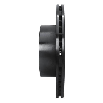 R1 Concepts Front Right Drilled & Slotted Black Brake Rotor for Toyota Cressida (1989 - 1992) | rncECB - 76040R - JDMuscleSPK983688