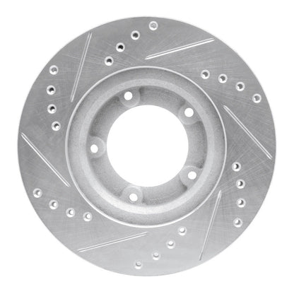 R1 Concepts Front Right Drilled & Slotted Silver Brake Rotor for 1989 - 2008 Toyota Hilux (Mexico) – Part rncEDZ - 76106R | rncEDZ - 76106R - JDMuscleSPK987610