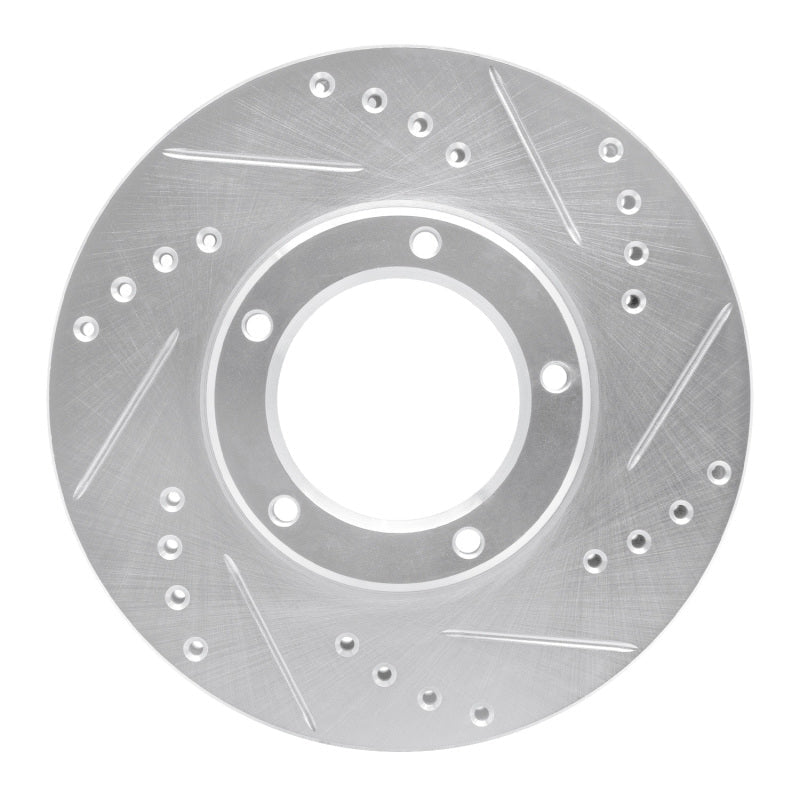 R1 Concepts Front Right Drilled & Slotted Silver Brake Rotor for 1989 - 2008 Toyota Hilux (Mexico) – Part rncEDZ - 76106R | rncEDZ - 76106R - JDMuscleSPK987610