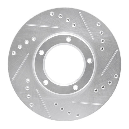 R1 Concepts Front Right Drilled & Slotted Silver Brake Rotor for 1989 - 2008 Toyota Hilux (Mexico) – Part rncEDZ - 76106R | rncEDZ - 76106R - JDMuscleSPK987610