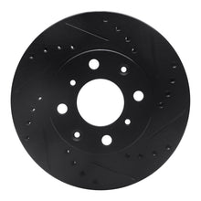 R1 Concepts Honda Accord 1984 - 1990 Front Right Drilled & Slotted Black Brake Rotor – Part Number RNC - ECB - 59011R | rncECB - 59011R - JDMuscleSPK975880