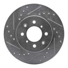 R1 Concepts Honda Accord Coupe Front Left Drilled & Slotted Silver Brake Rotor (Part rncEDZ - 59015L) | rncEDZ - 59015L - JDMuscleSPK986445