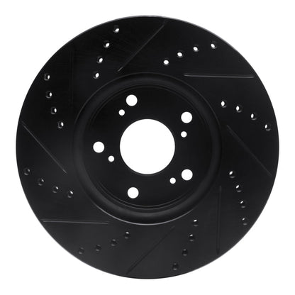 R1 Concepts Honda Accord Coupe Front Right Drilled & Slotted Brake Rotor RNC - ECB - 59039R | rncECB - 59039R - JDMuscleSPK975931