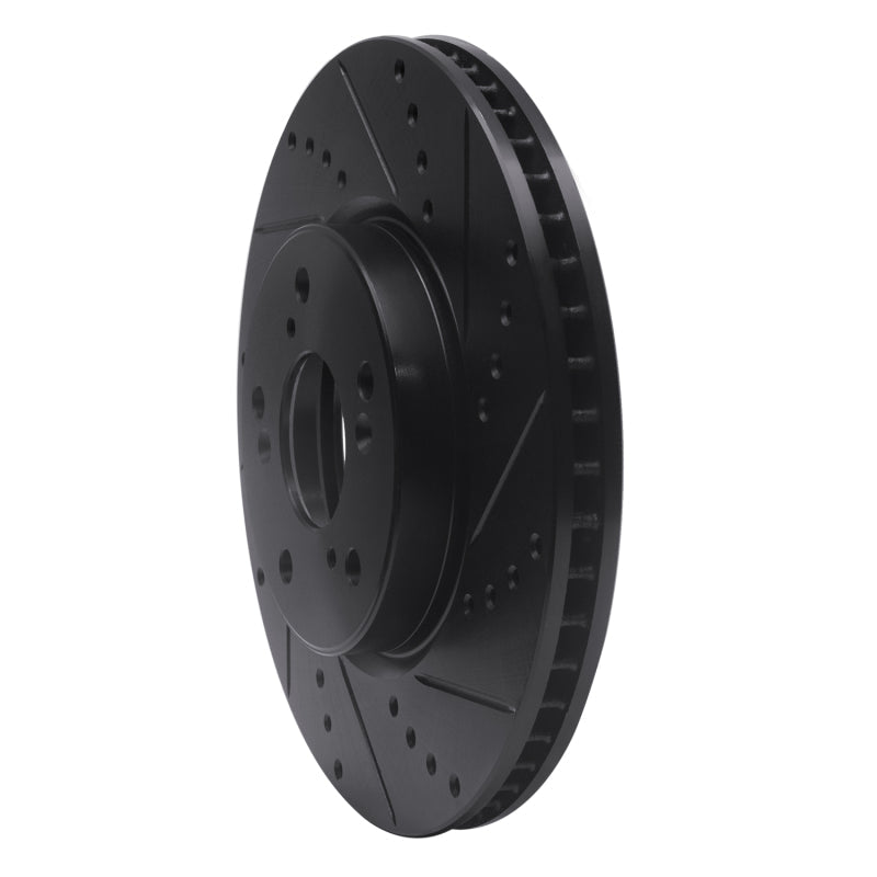 R1 Concepts Honda Accord Coupe Front Right Drilled & Slotted Brake Rotor RNC - ECB - 59039R | rncECB - 59039R - JDMuscleSPK975931