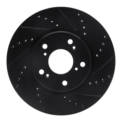 R1 Concepts Honda Accord Coupe Front Right Drilled & Slotted Brake Rotor RNC - ECB - 59039R | rncECB - 59039R - JDMuscleSPK975931