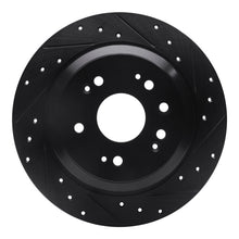 R1 Concepts Honda Accord Crosstour 2010 - 2015 Rear Right Drilled & Slotted Black Brake Rotor | rncECB - 59033R - JDMuscleSPK975922
