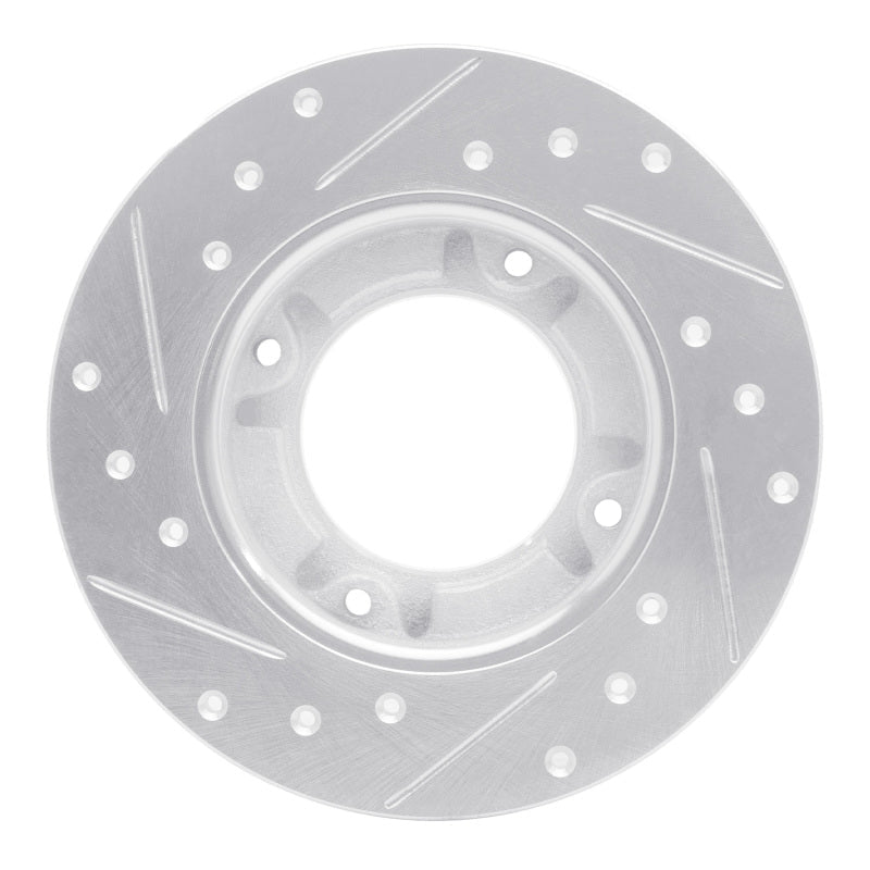 R1 Concepts Honda Accord Hatchback Front Right Drilled & Slotted Brake Rotor (1986 - 1981) | rncEDZ - 59002R - JDMuscleSPK986422