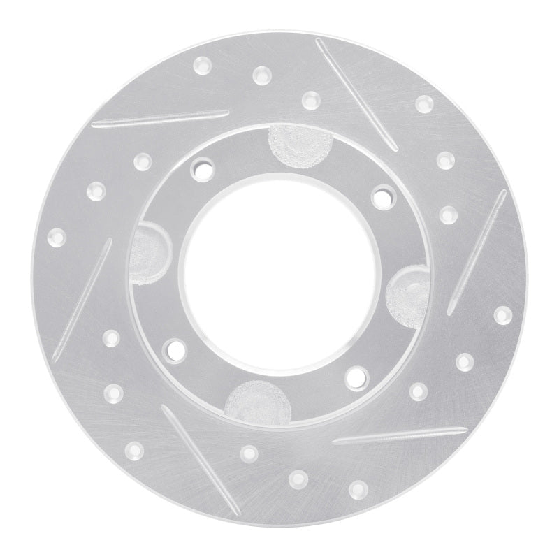 R1 Concepts Honda Accord Hatchback Front Right Drilled & Slotted Brake Rotor (1986 - 1981) | rncEDZ - 59002R - JDMuscleSPK986422