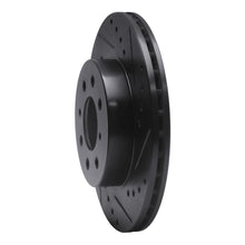 R1 Concepts Honda Accord Sedan 1988 - 1991 Front Right Drilled & Slotted Black Brake Rotor (Part No. RNC - ECB - 59015R) | rncECB - 59015R - JDMuscleSPK975888