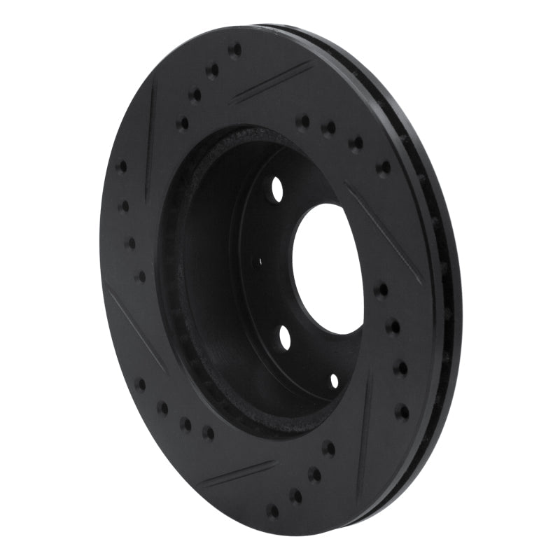 R1 Concepts Honda Accord Sedan Front Right Drilled & Slotted Brake Rotor (1982 - 1983) | rncECB - 59004R - JDMuscleSPK983070