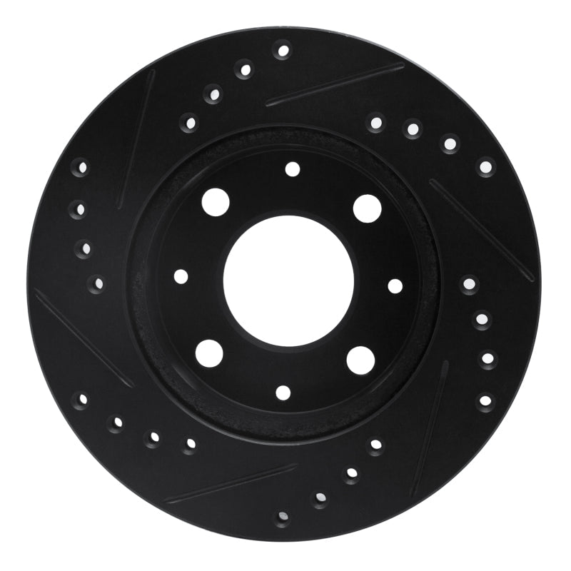 R1 Concepts Honda Accord Sedan Front Right Drilled & Slotted Brake Rotor (1982 - 1983) | rncECB - 59004R - JDMuscleSPK983070