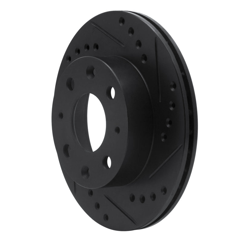 R1 Concepts Honda Accord Sedan Front Right Drilled & Slotted Brake Rotor (1982 - 1983) | rncECB - 59004R - JDMuscleSPK983070