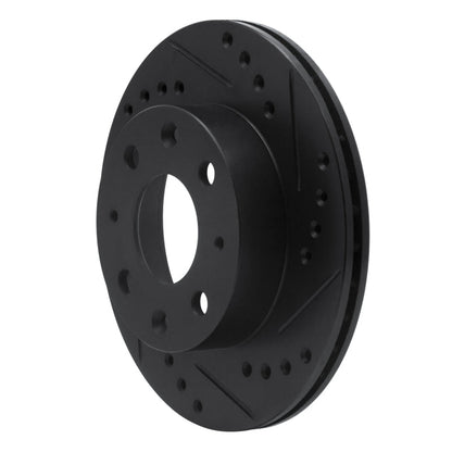 R1 Concepts Honda Accord Sedan Front Right Drilled & Slotted Brake Rotor (1982 - 1983) | rncECB - 59004R - JDMuscleSPK983070