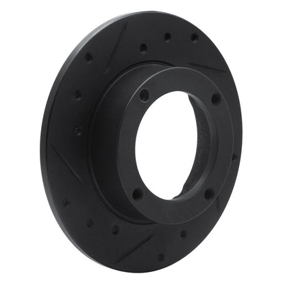 R1 Concepts Honda Civic 1973 - 1979 Front Left Drilled & Slotted Black Brake Rotor (Part  rncECB - 59000L) | rncECB - 59000L - JDMuscleSPK983063